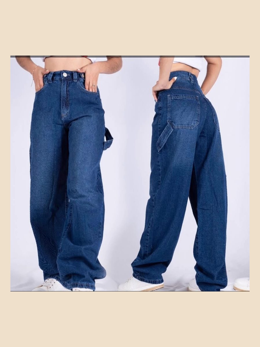 Jean Wide Leg Rígido — ALBA Indumentaria
